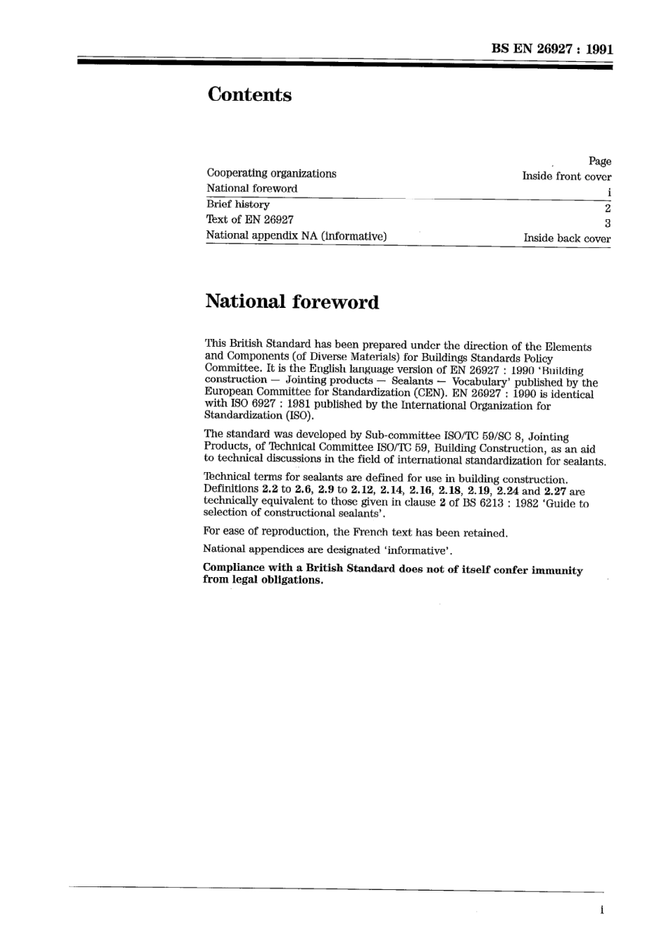 BS EN 26927-1991 (ISO 6927-1981) scan.pdf_第3页