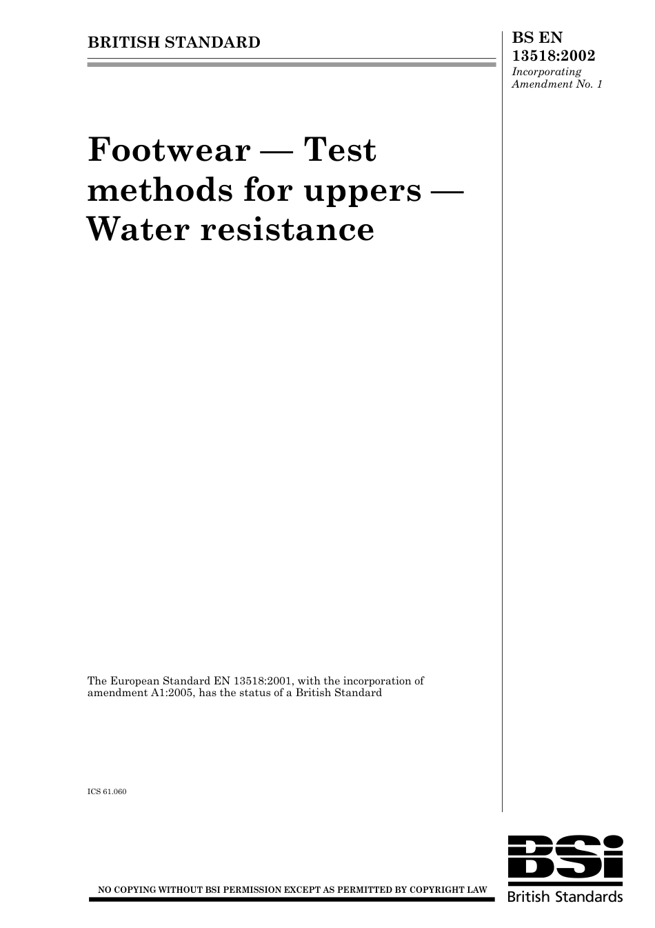 BS EN 13518-2002 (2006).pdf_第1页