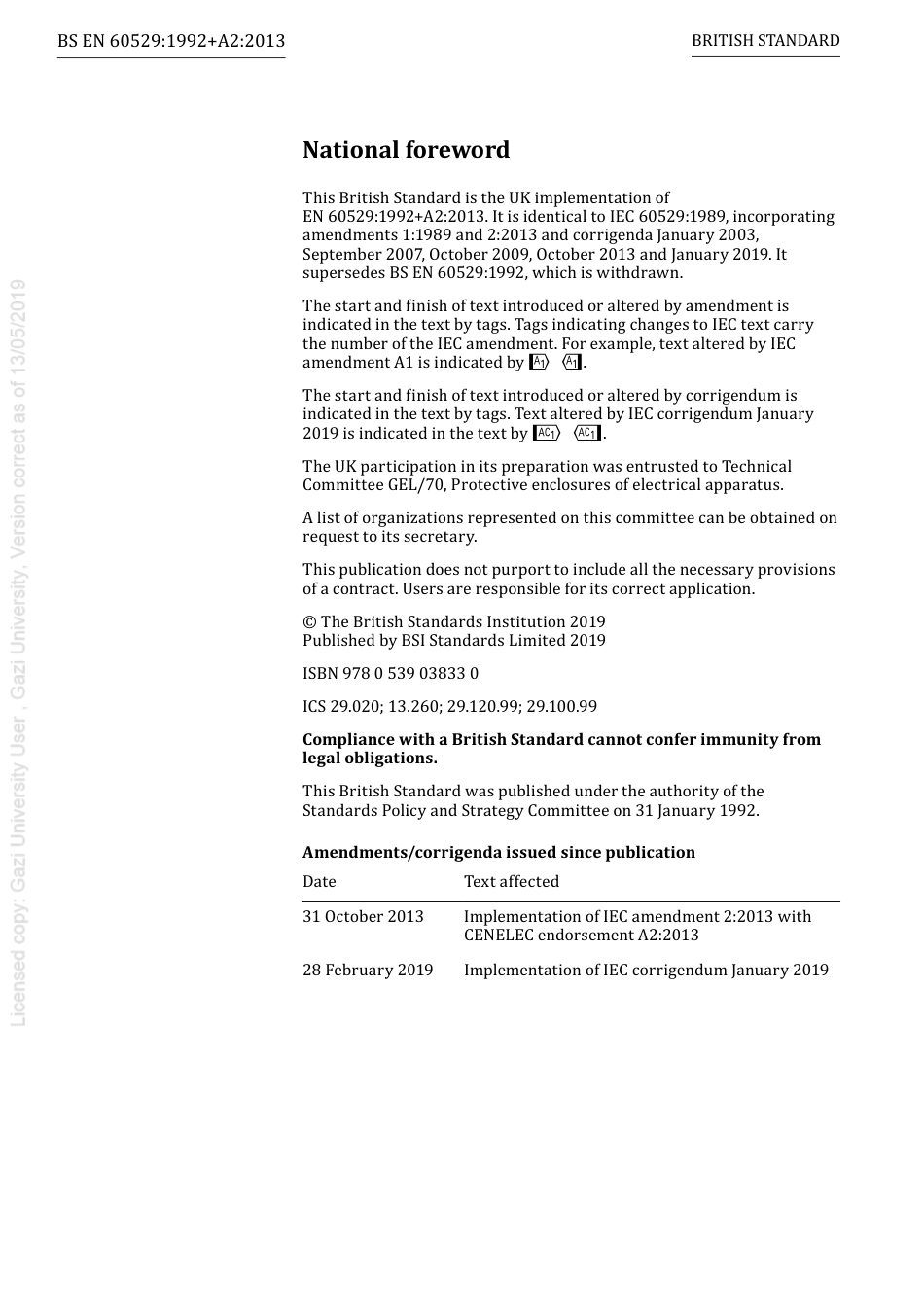 BS EN 60529-1992 + A2-2013 (2019).pdf_第2页