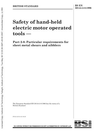 BS EN 50144-2-8-1996 (1998).pdf