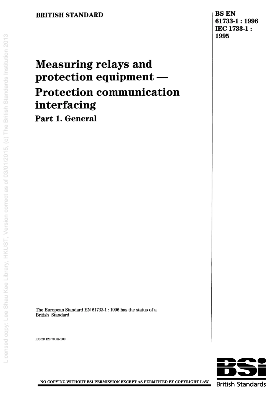 BS EN 61733-1-1996 scan.pdf_第1页