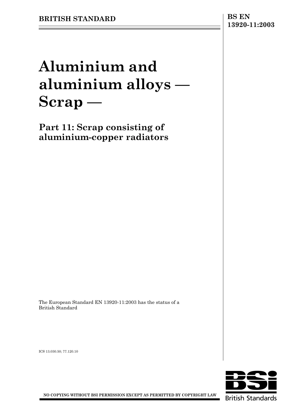 BS EN 13920-11-2003.pdf_第1页