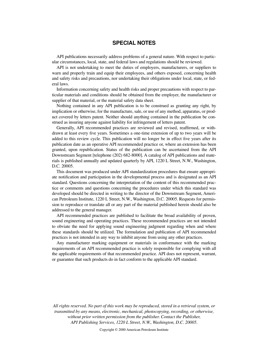 API RP 2210 Flame Arresters for Vents of Tanks Storing Petroleum Products.pdf_第3页