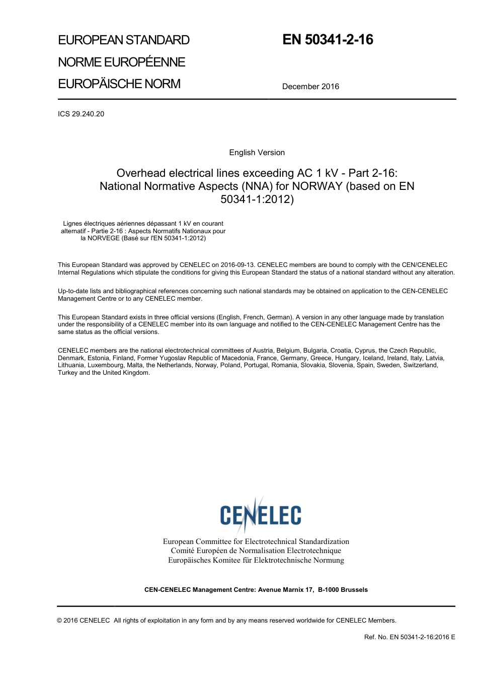 BS EN 50341-2-16-2016.pdf_第3页