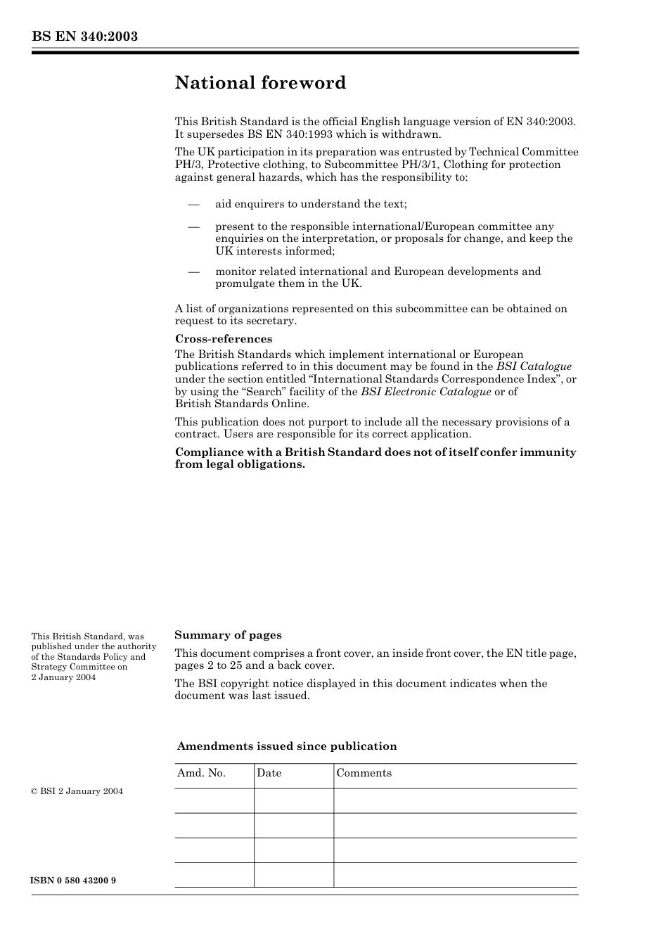 BS EN 00340-2003 (2004).pdf_第2页