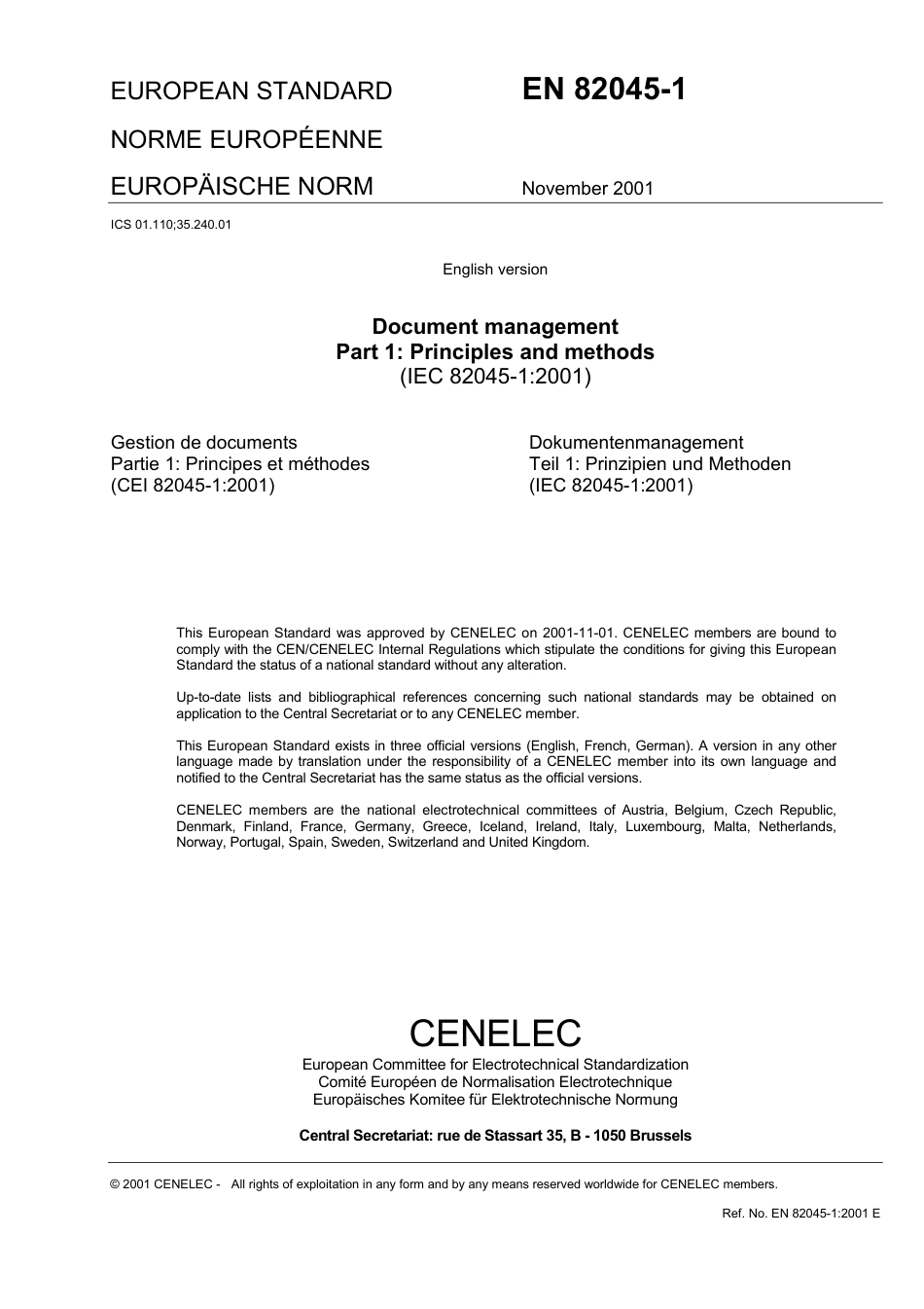 BS EN 82045-1-2001.pdf_第3页