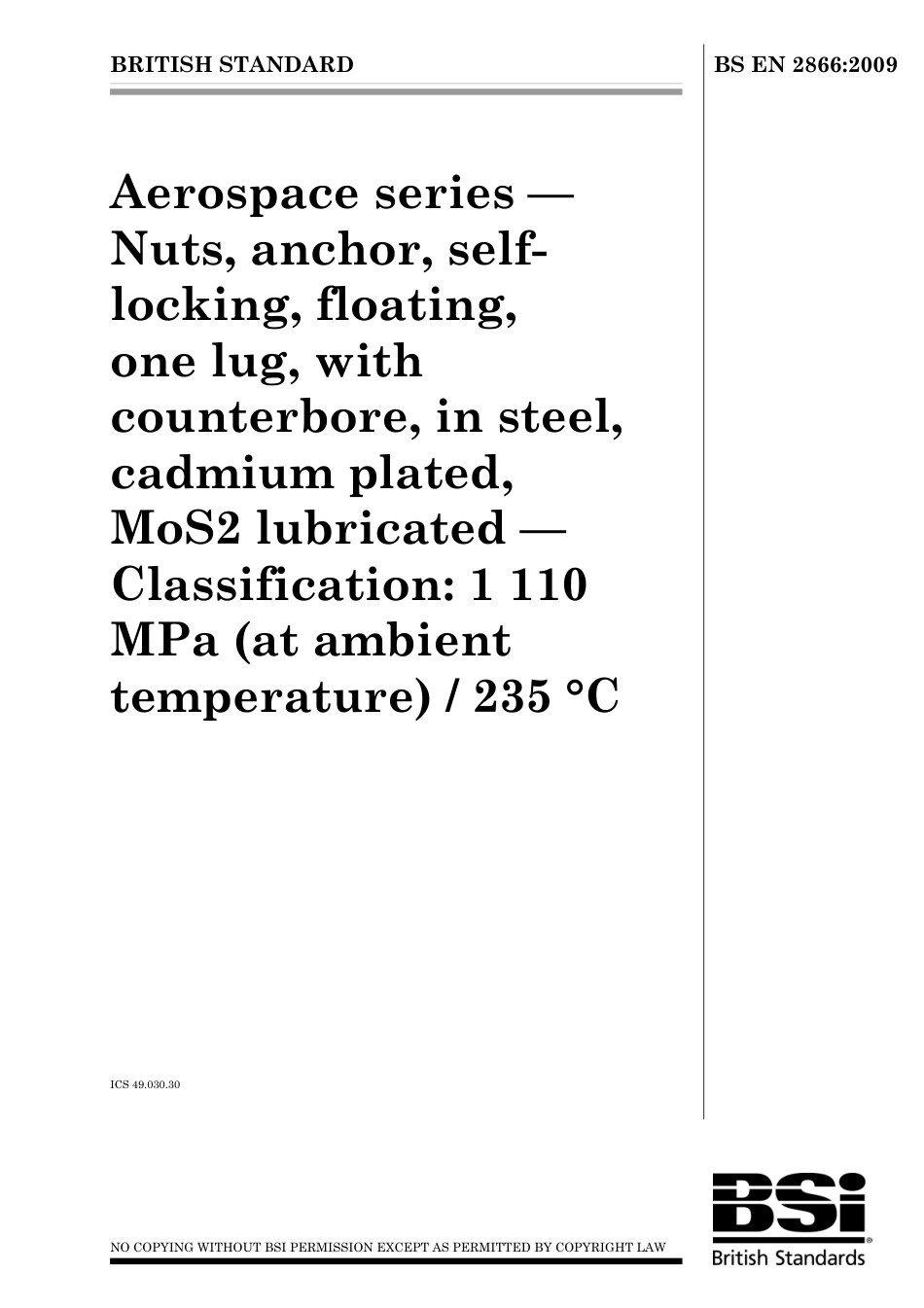 BS EN 02866-2009.pdf_第1页