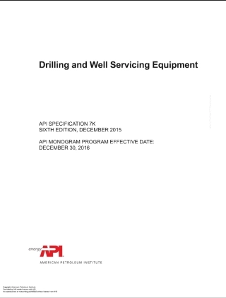 API Spec 7K-2016 Drilling and Well Servicing Equipment.pdf