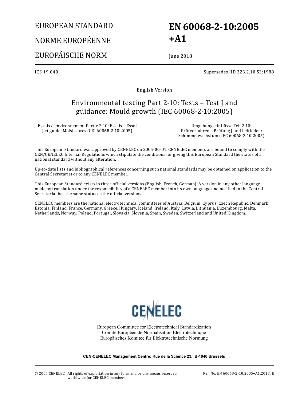 BS EN 60068-2-10-2005 + A1-2018.pdf_第3页