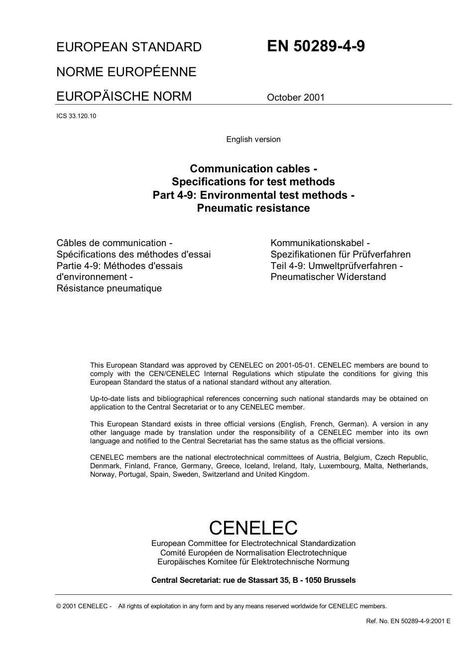 BS EN 50289-4-9-2001.pdf_第3页