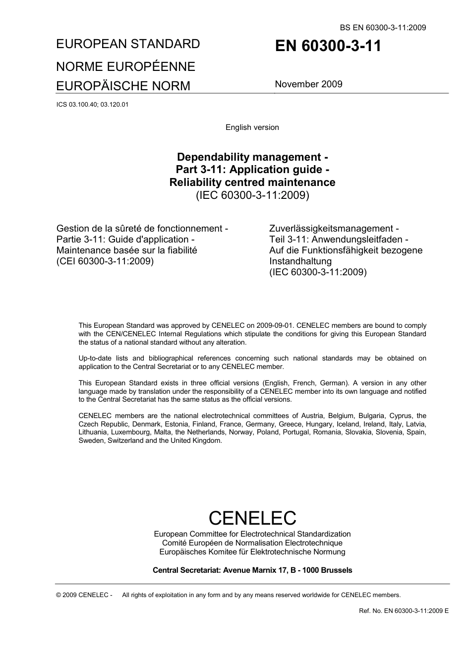 BS EN 60300-3-11-2009.pdf_第3页