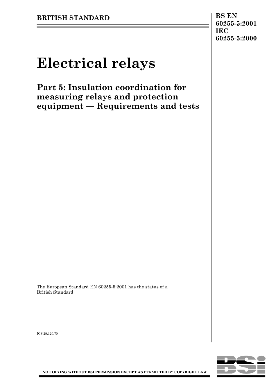 BS EN 60255-5-2001.pdf_第1页