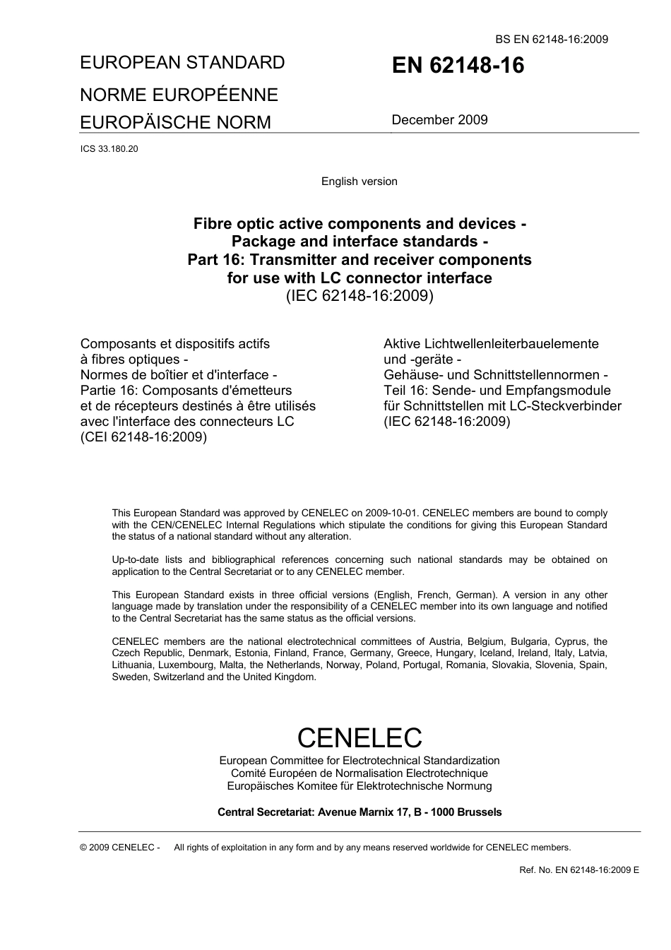 BS EN 62148-16-2009.pdf_第3页