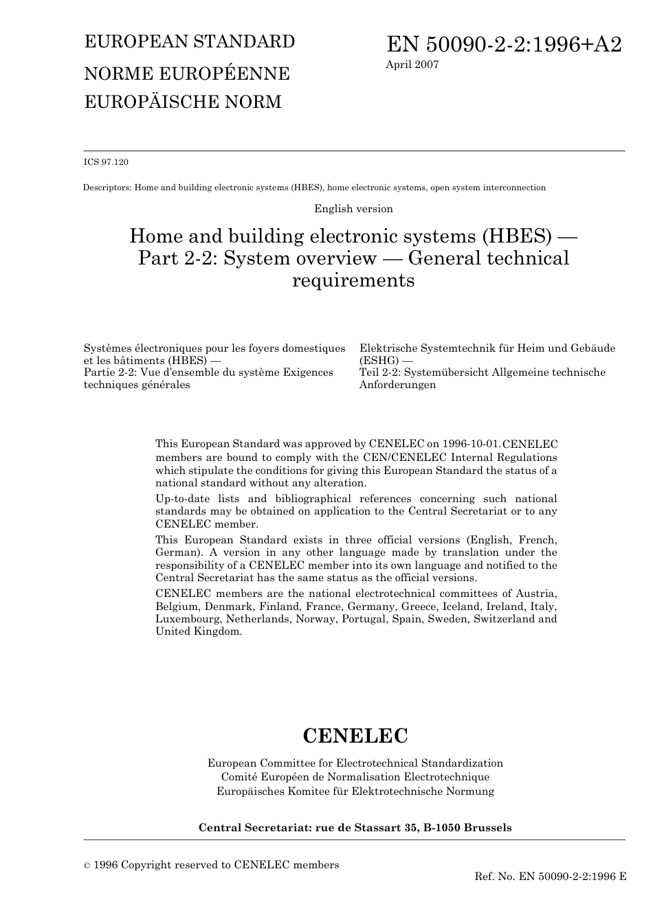 BS EN 50090-2-2-1996 + A2-2007.pdf_第3页