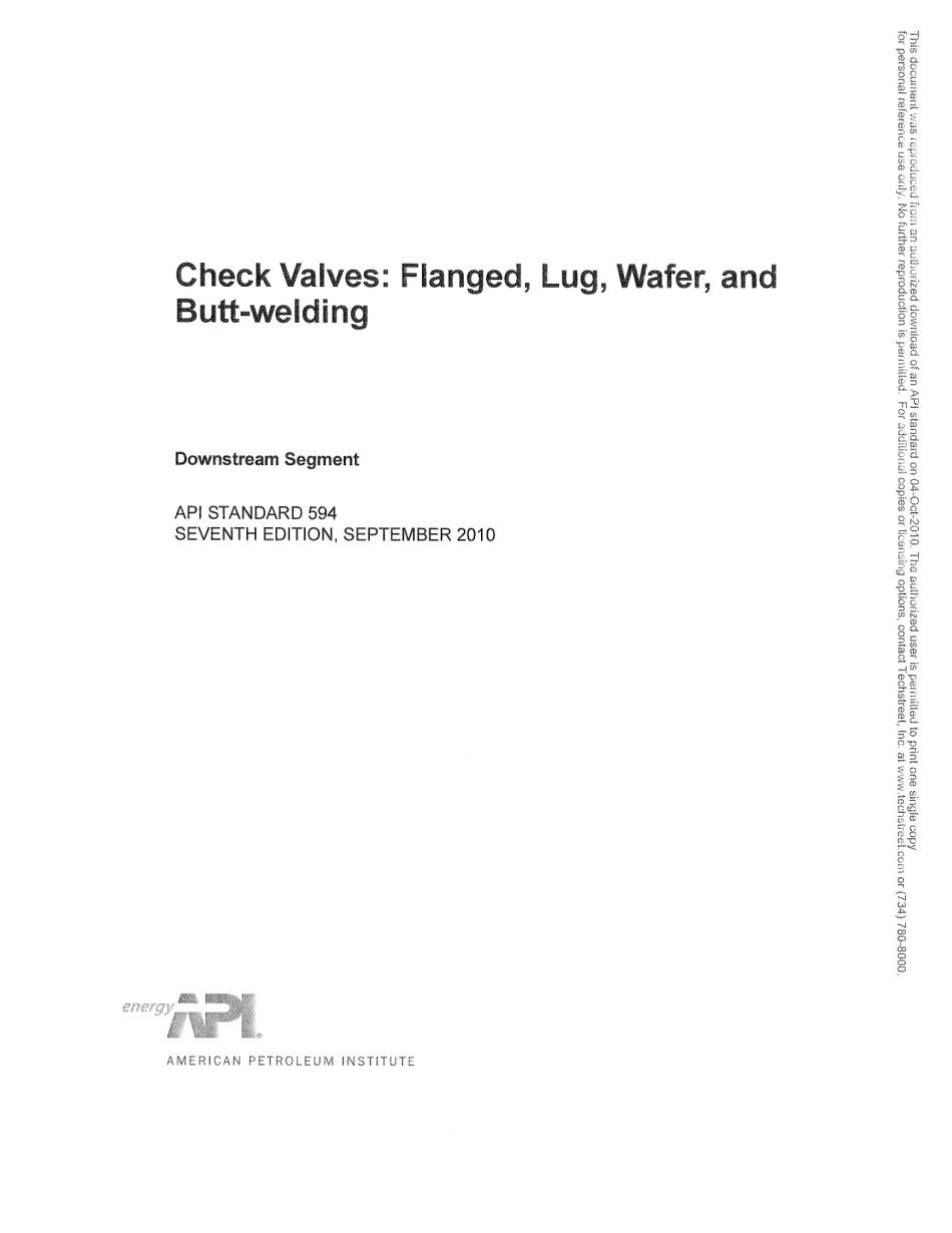 API Std 594-2010 Check Valves Flanged, Lug, Wafer, and Butt-Welding.pdf_第3页