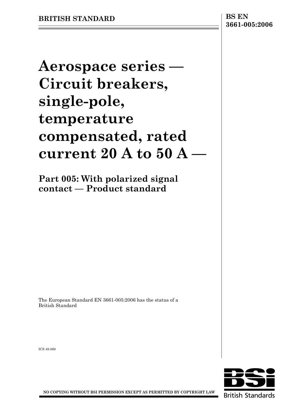 BS EN 03661-005-2006.pdf_第1页