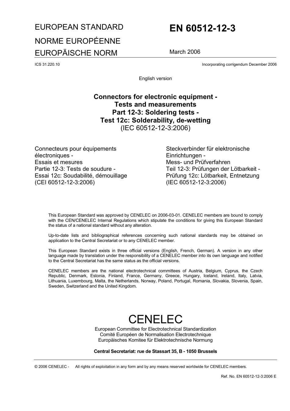 BS EN 60512-12-3-2006 (2007).pdf_第3页