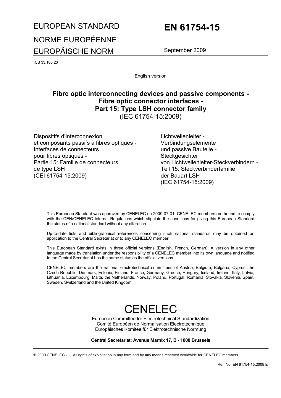 BS EN 61754-15-2009 (2014).pdf_第3页