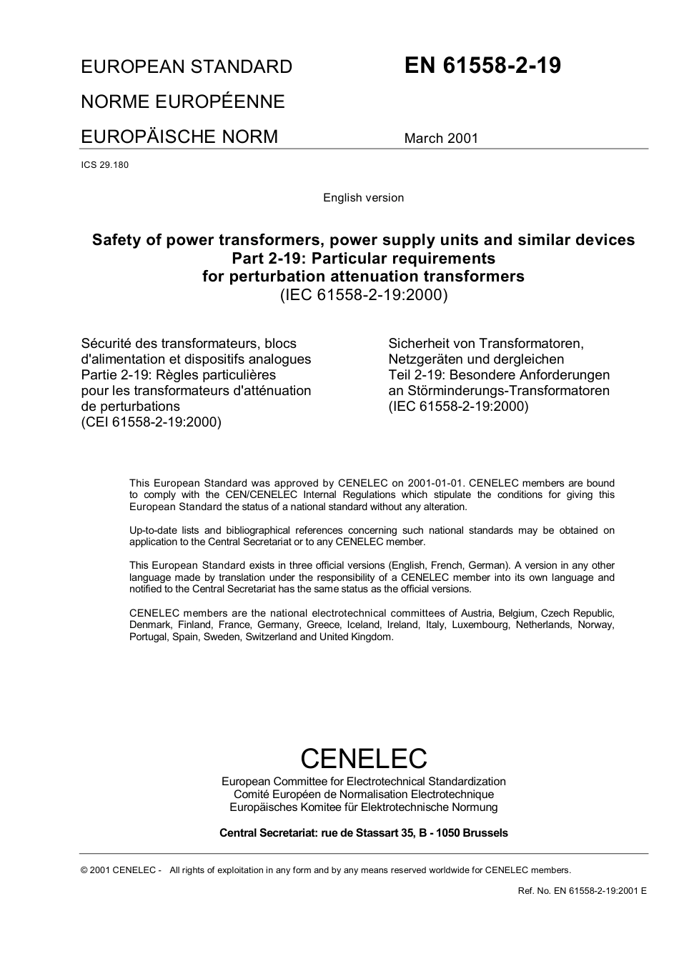 BS EN 61558-2-19-2001.pdf_第3页