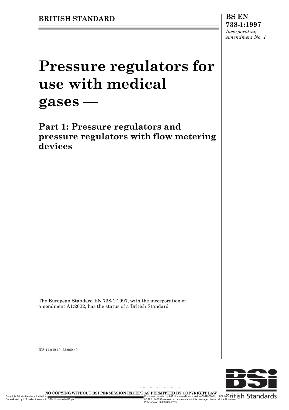 BS EN 00738-1-1997 (2002).pdf_第1页