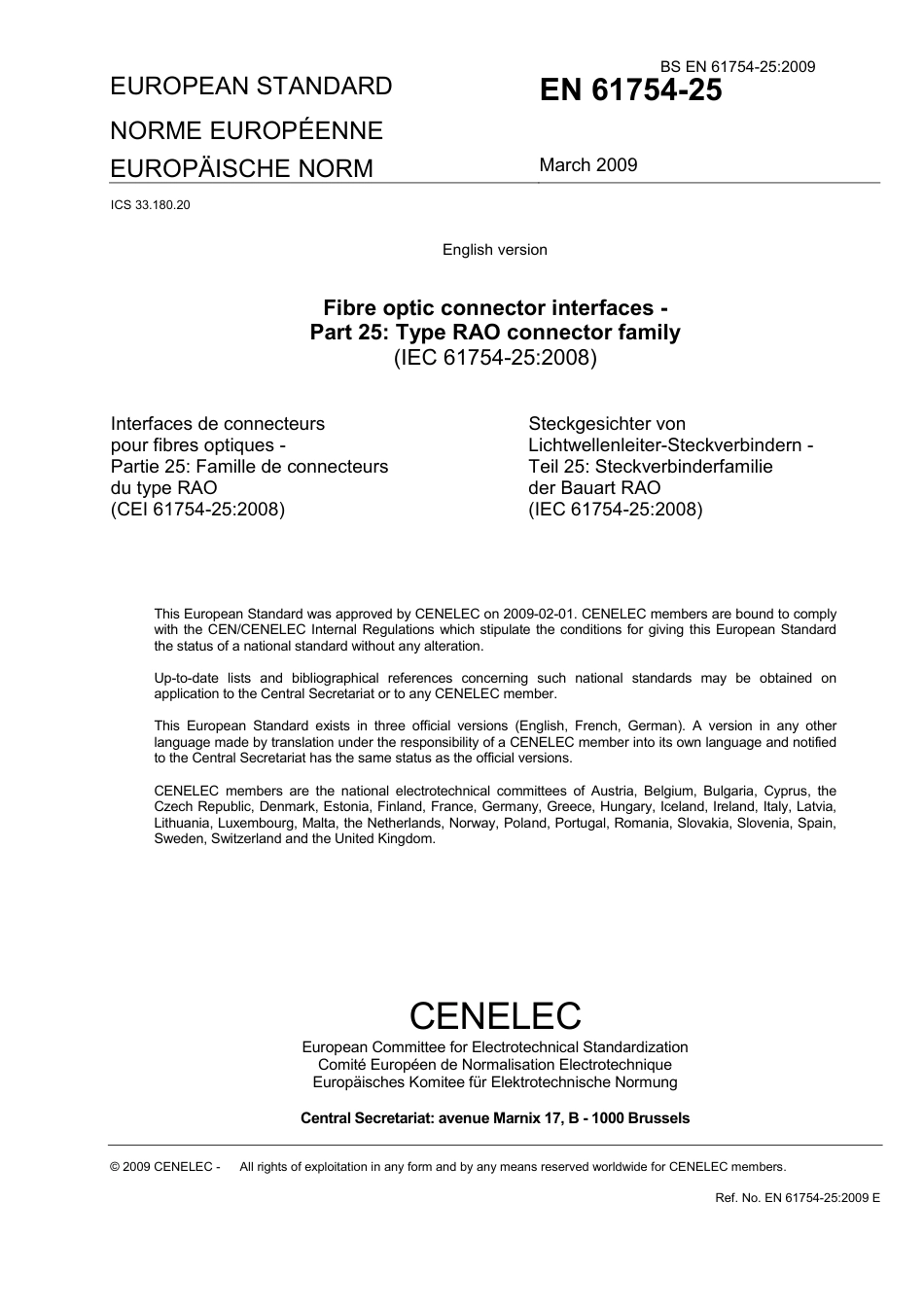 BS EN 61754-25-2009.pdf_第3页