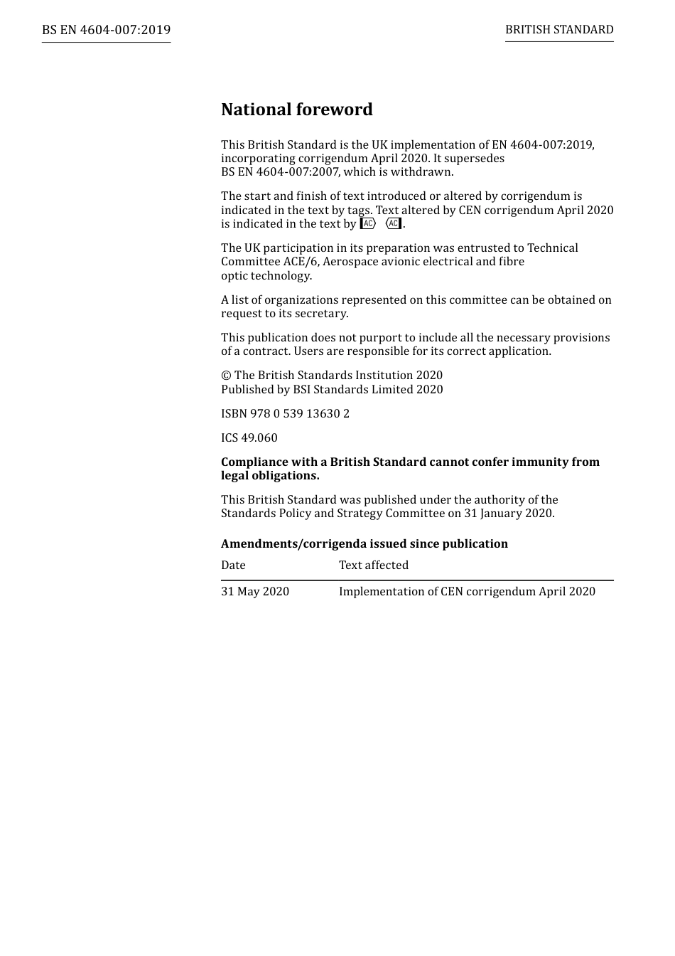 BS EN 04604-007-2019 (2020).pdf_第2页