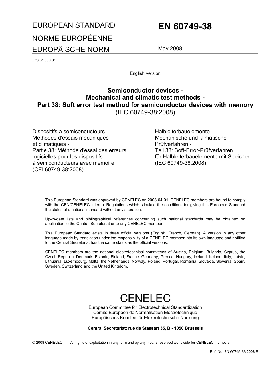 BS EN 60749-38-2008.pdf_第3页