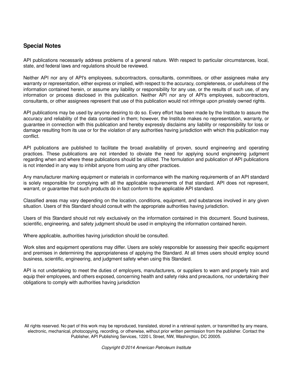 API Std 936 2014 Refractory Installation Quality Control—Inspection and Testing.pdf_第2页