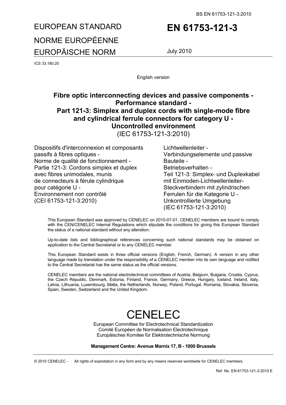 BS EN 61753-121-3-2010.pdf_第3页