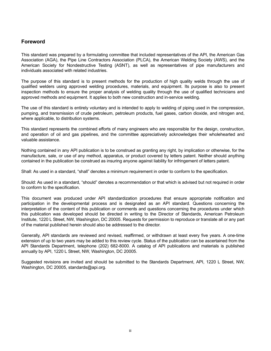 API Std 1104 2013 Welding of Pipelines and Related Facilities.pdf_第3页