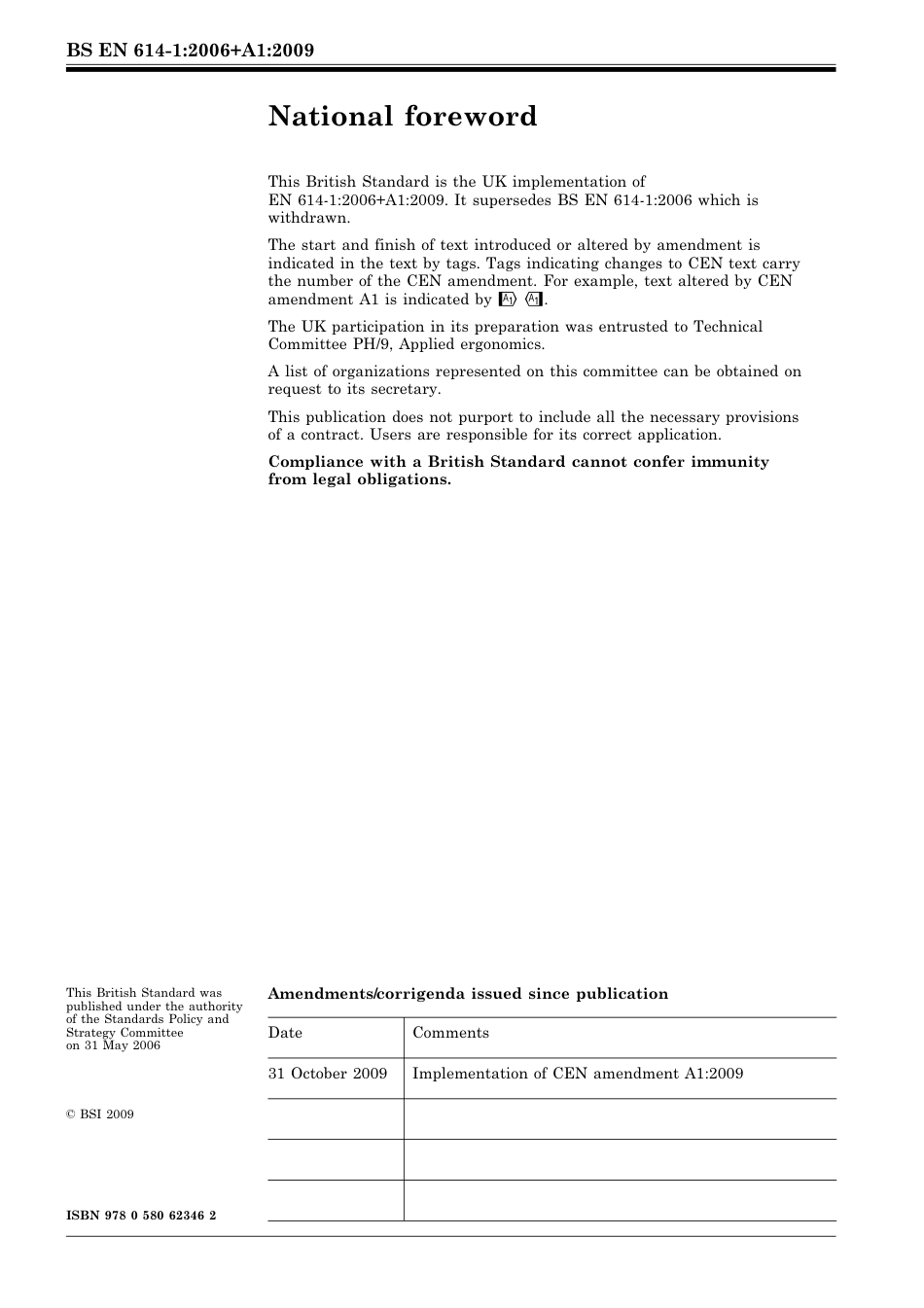 BS EN 00614-1-2006 + A1-2009.pdf_第2页