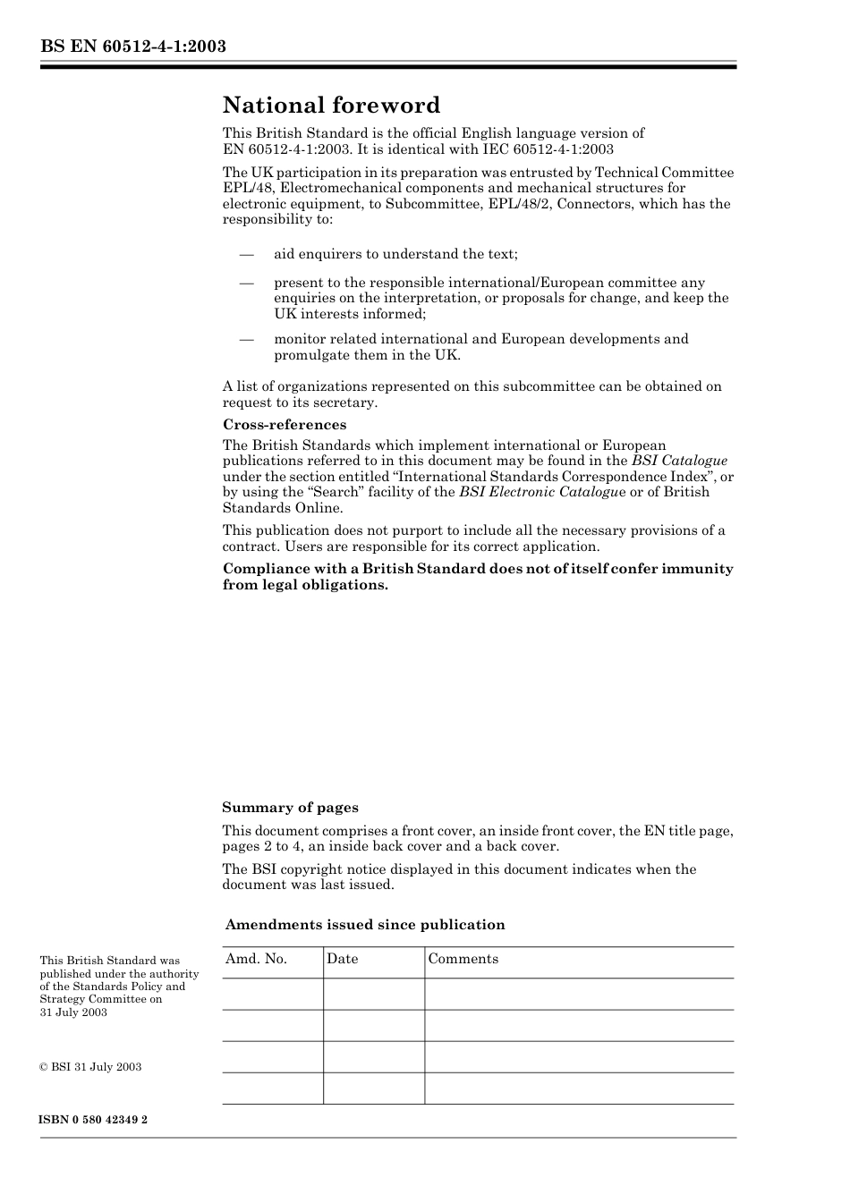 BS EN 60512-4-1-2003.pdf_第2页