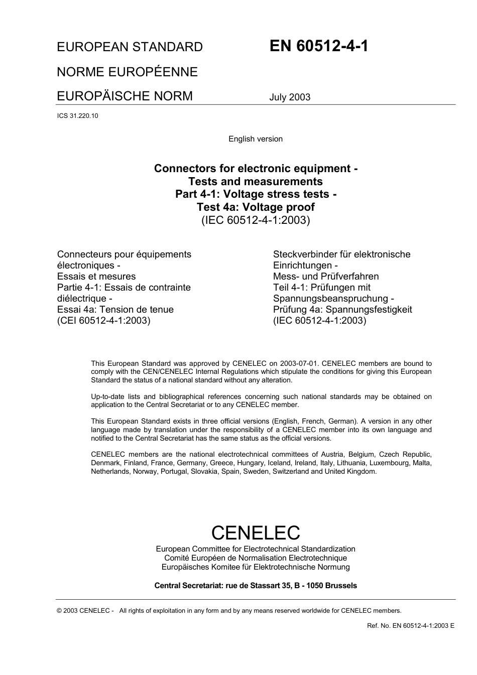 BS EN 60512-4-1-2003.pdf_第3页