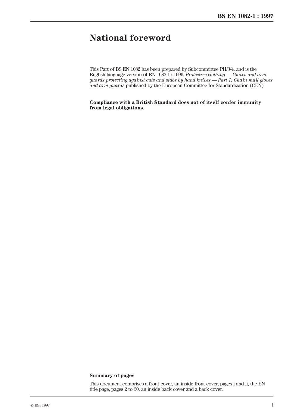 BS EN 01082-1-1997.pdf_第3页