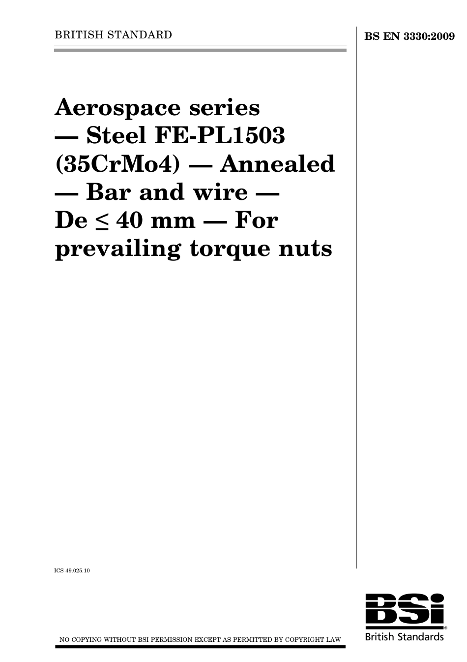 BS EN 03330-2009.pdf_第1页