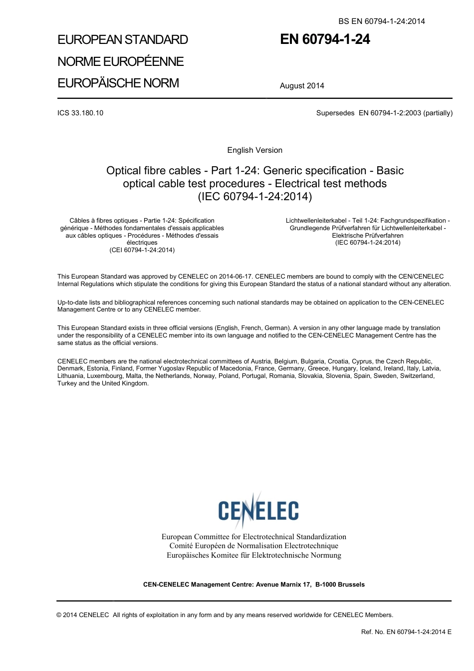 BS EN 60794-1-24-2014.pdf_第3页