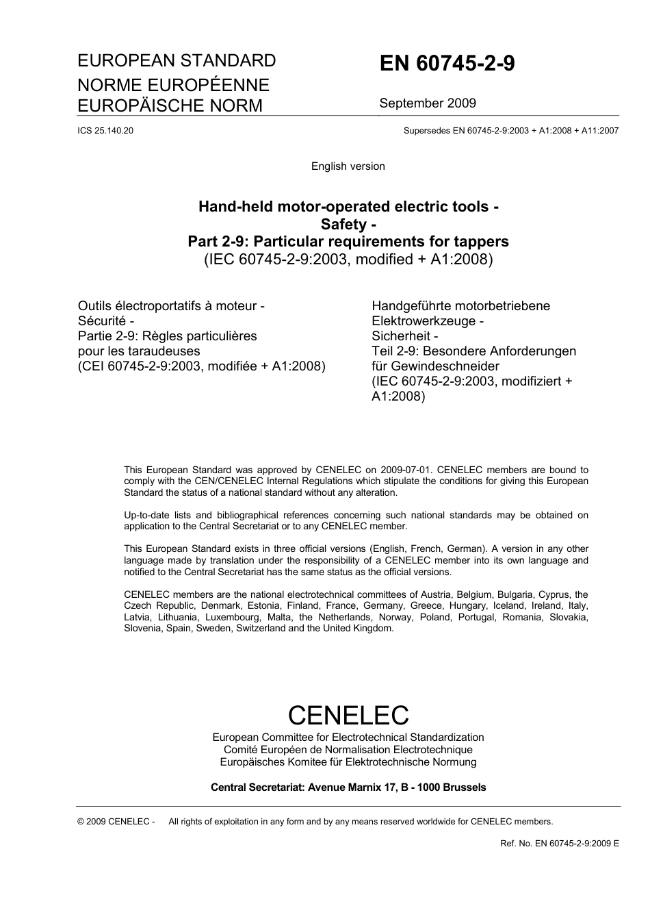 BS EN 60745-2-9-2009.pdf_第3页