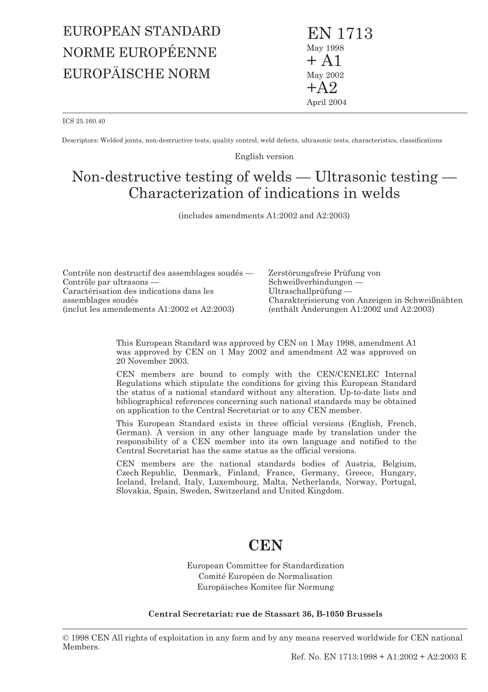 BS EN 01713-1998 (2004).pdf_第3页