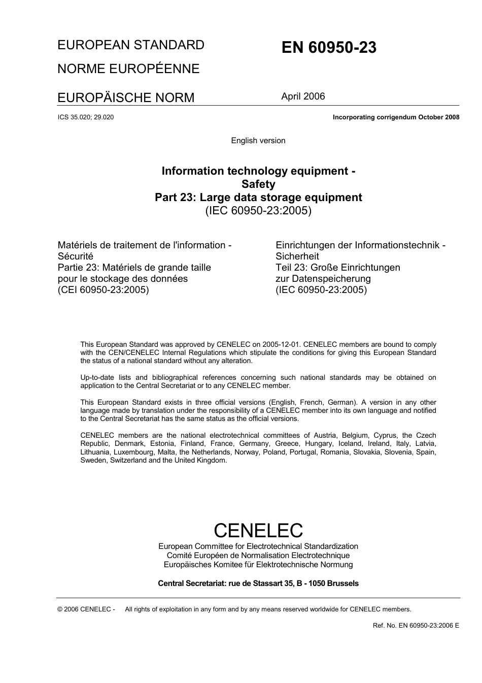 BS EN 60950-23-2006 (2009).pdf_第3页