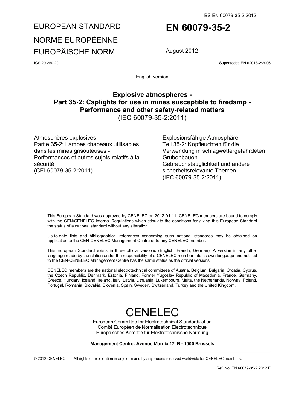 BS EN 60079-35-2-2012.pdf_第3页