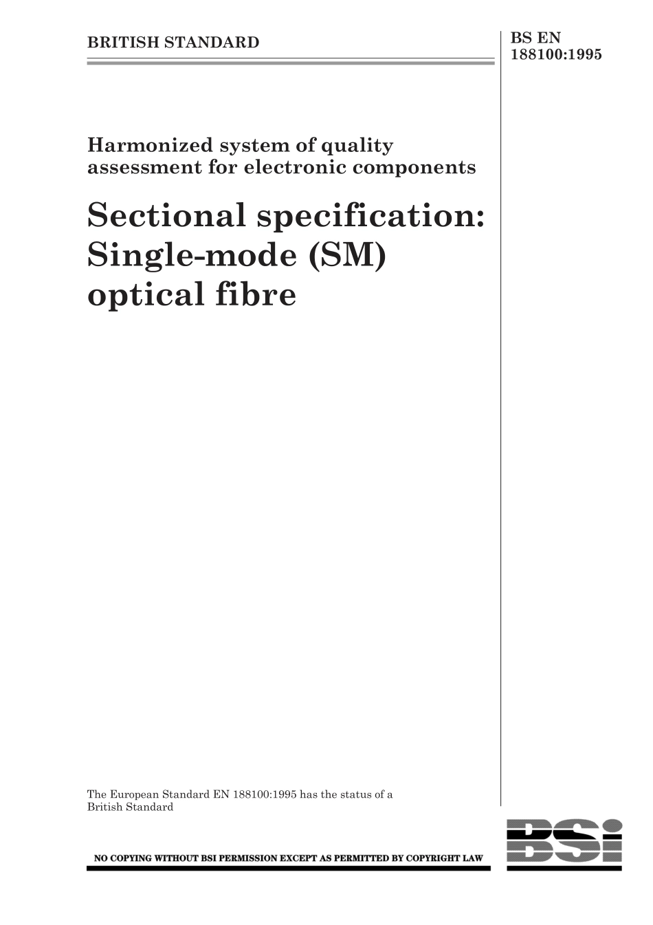 BS EN 188100-1995 (1999).pdf_第1页