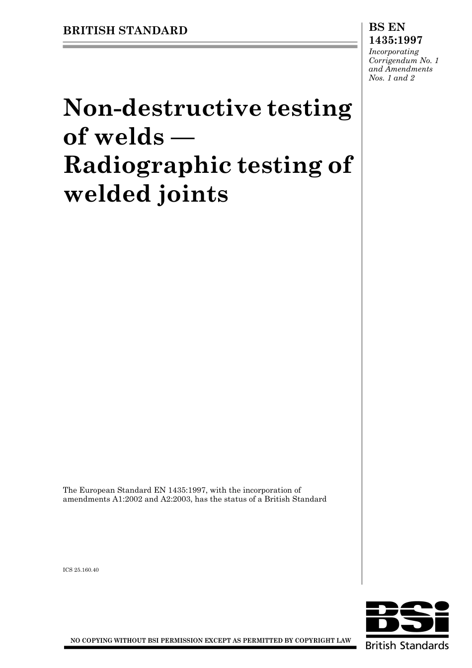 BS EN 01435-1997 (2004).pdf_第1页