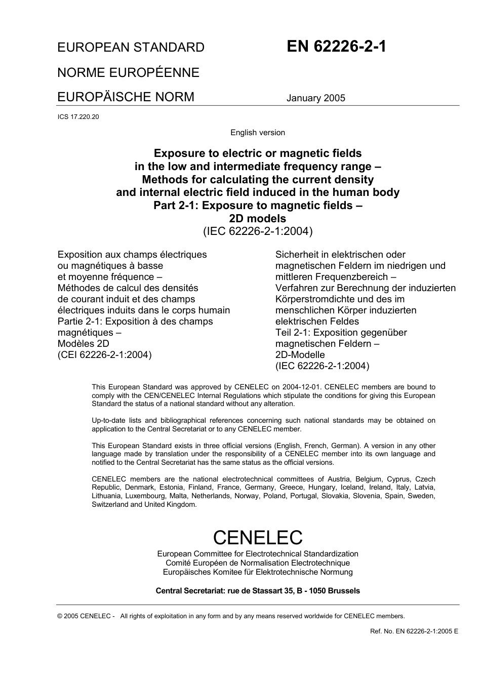 BS EN 62226-2-1-2005.pdf_第3页