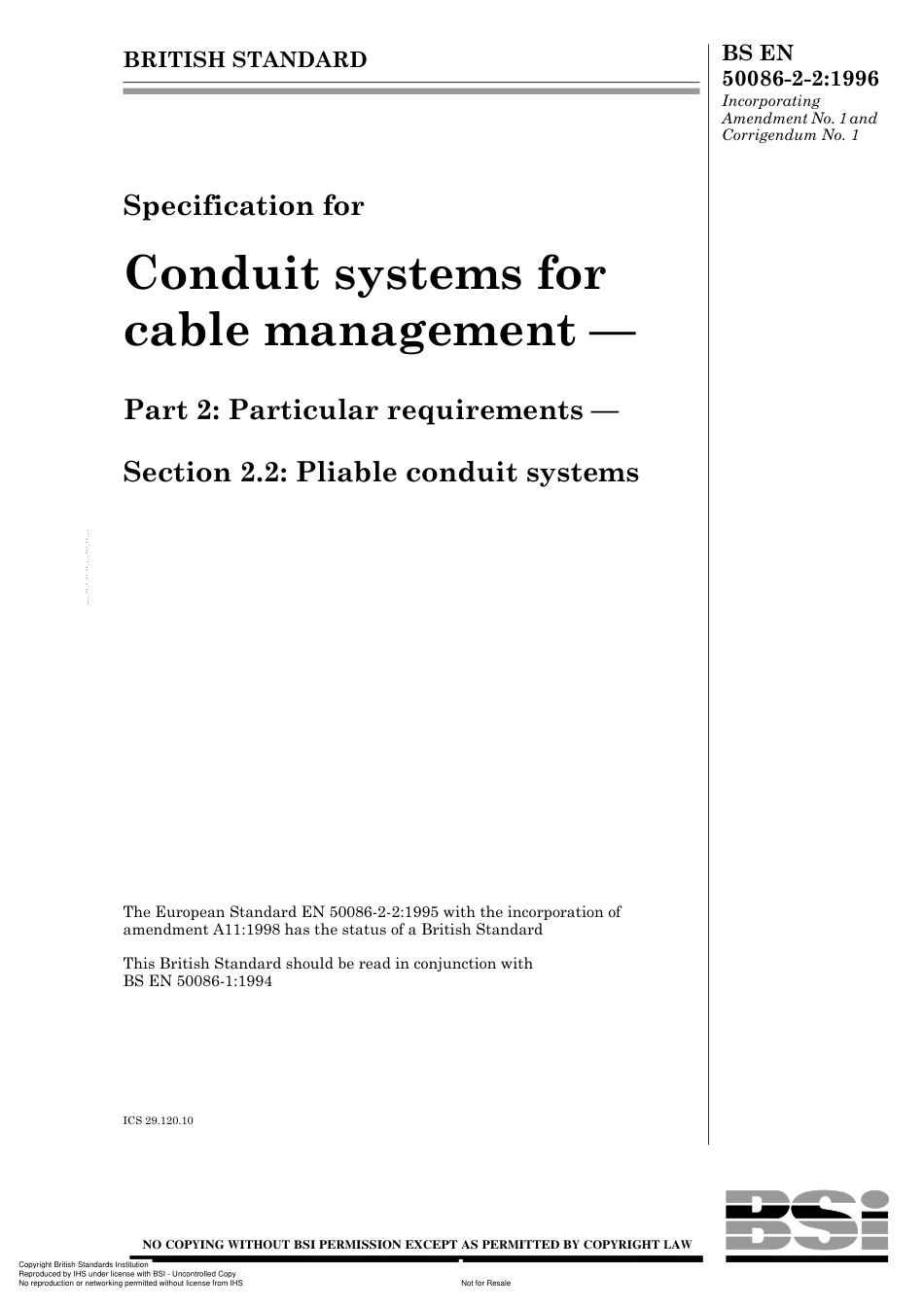 BS EN 50086-2-2-1996 (2002).pdf_第1页