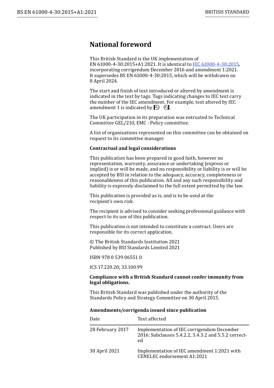 BS EN 61000-4-30-2015 + A1-2021.pdf_第2页