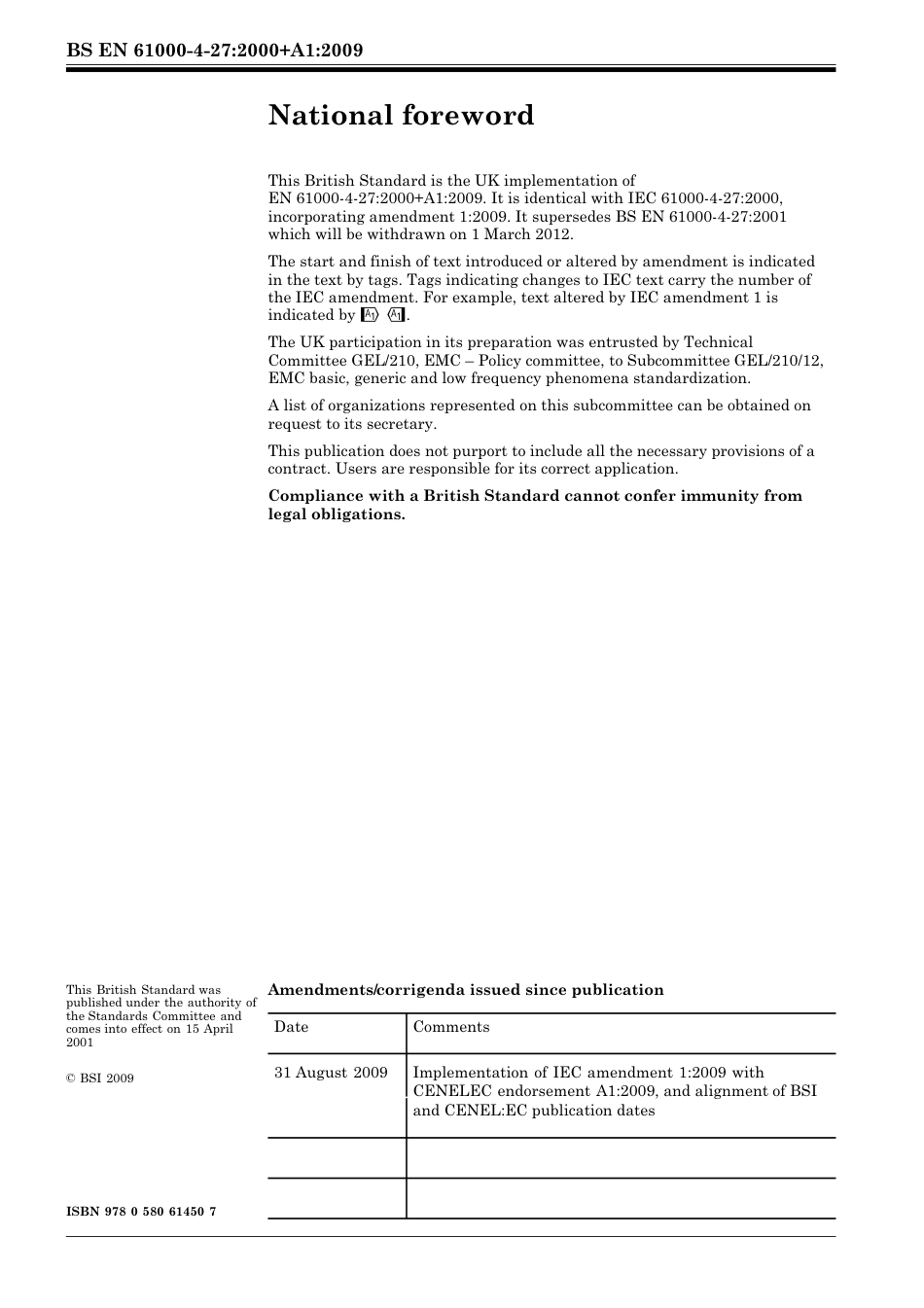 BS EN 61000-4-27-2000 + A1-2009.pdf_第2页