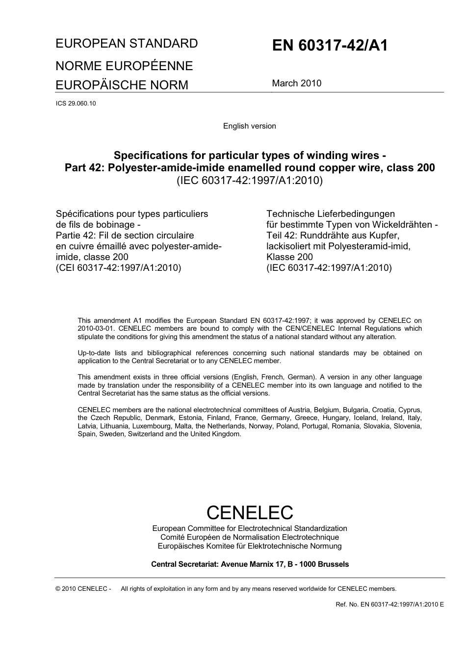 BS EN 60317-42-1997 + A1-2010.pdf_第3页