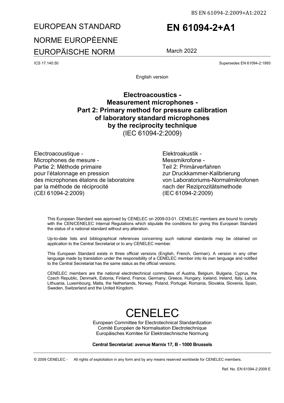 BS EN 61094-2-2009 + A1-2022.pdf_第3页