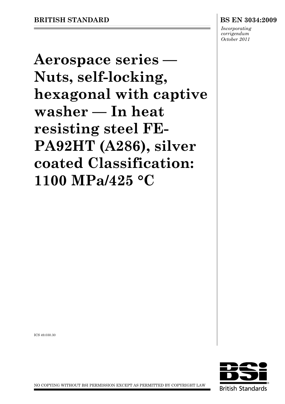 BS EN 03034-2009 (2011).pdf_第1页