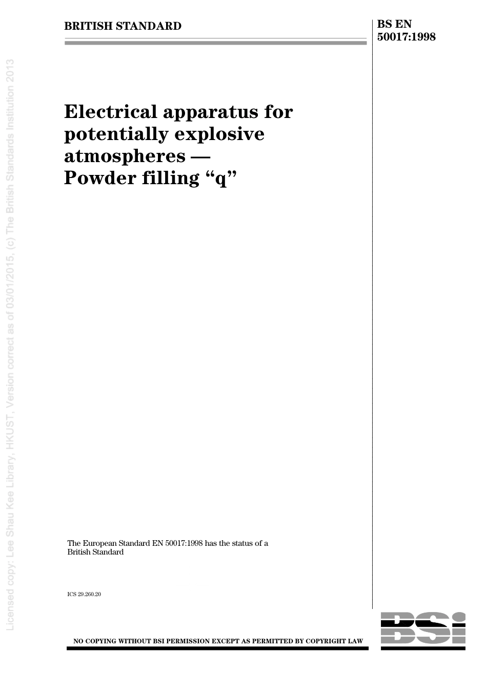 BS EN 50017-1998.pdf_第1页